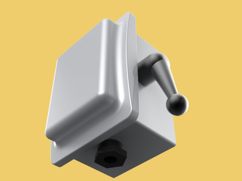 HANDLE LEVER CAM STARTER COS CHANGE OVER SWITCH OHM TOGGLE KNOB 3Dモデル