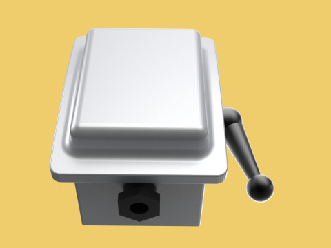 HANDLE LEVER CAM STARTER COS CHANGE OVER SWITCH OHM TOGGLE KNOB 3Dモデル