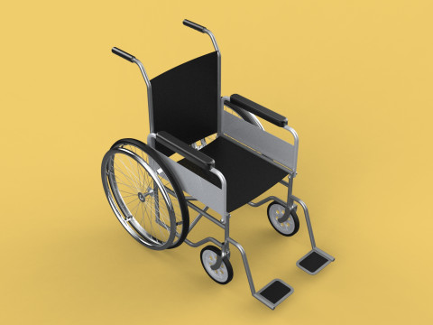 STANDARD MEDICAL WHEELCHAIR MANUAL WHEEL CHAIR MOBILITY Model 3D