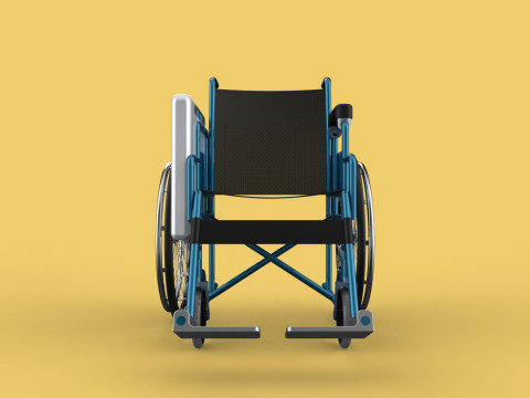 WHEELCHAIR SEAT LAP TRAY TABLE CUP HOLDER FOLDING RETRACTABLE Modèle 3D