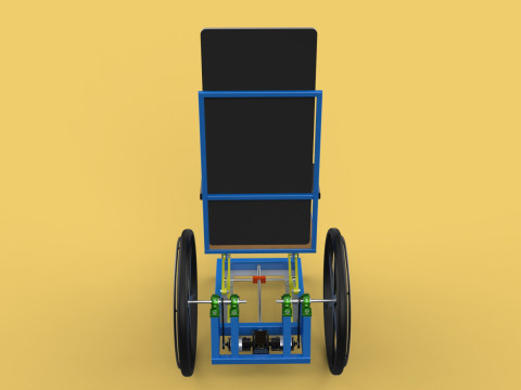 ELEVATING POWER ELECTRIC WHEELCHAIR ADJUSTABLE HEIGHT STANDING 3D Модель
