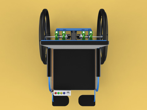 ELEVATING POWER ELECTRIC WHEELCHAIR ADJUSTABLE HEIGHT STANDING 3D Модель