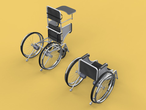 MANUAL STANDING STAND UP HANDICAPPED SPORTS WHEELCHAIR ELECTRIC Model 3D