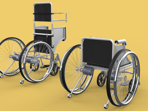 MANUAL STANDING STAND UP HANDICAPPED SPORTS WHEELCHAIR ELECTRIC Model 3D