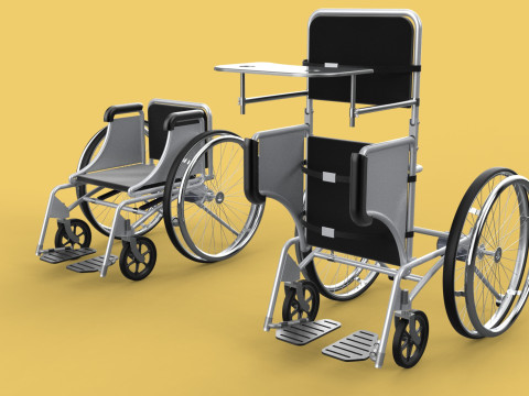MANUAL STANDING STAND UP HANDICAPPED SPORTS WHEELCHAIR ELECTRIC Model 3D