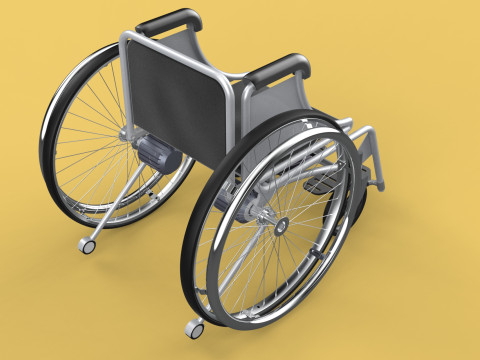 MANUAL STANDING STAND UP HANDICAPPED SPORTS WHEELCHAIR ELECTRIC Model 3D