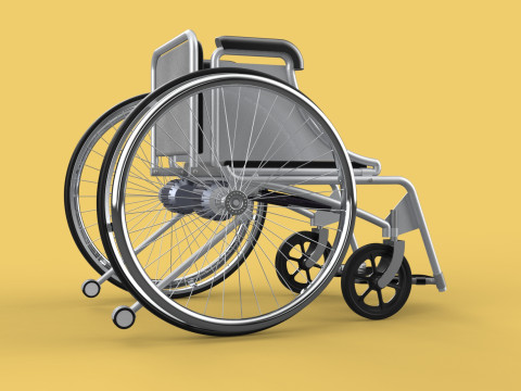 MANUAL STANDING STAND UP HANDICAPPED SPORTS WHEELCHAIR ELECTRIC Model 3D