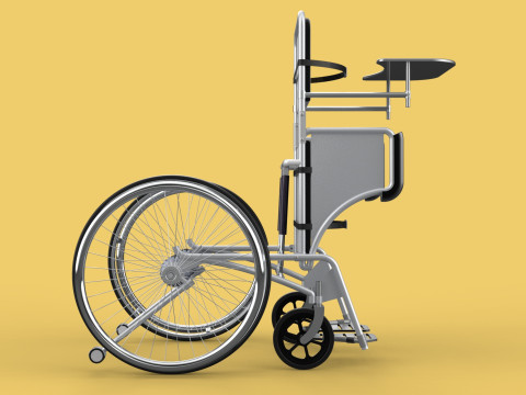 MANUAL STANDING STAND UP HANDICAPPED SPORTS WHEELCHAIR ELECTRIC Model 3D