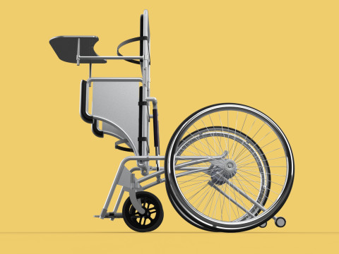 MANUAL STANDING STAND UP HANDICAPPED SPORTS WHEELCHAIR ELECTRIC Model 3D
