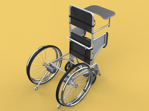 MANUAL STANDING STAND UP HANDICAPPED SPORTS WHEELCHAIR ELECTRIC Model 3D