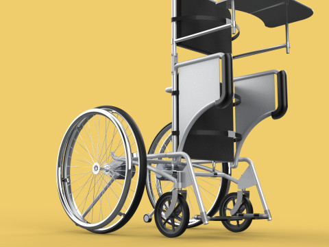 MANUAL STANDING STAND UP HANDICAPPED SPORTS WHEELCHAIR ELECTRIC Model 3D