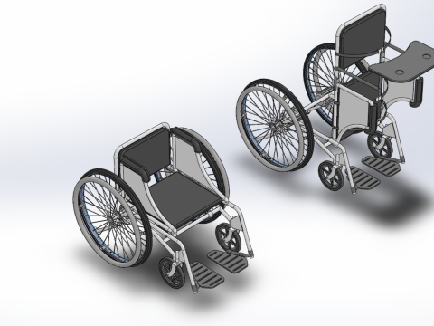 MANUAL STANDING STAND UP HANDICAPPED SPORTS WHEELCHAIR ELECTRIC Model 3D