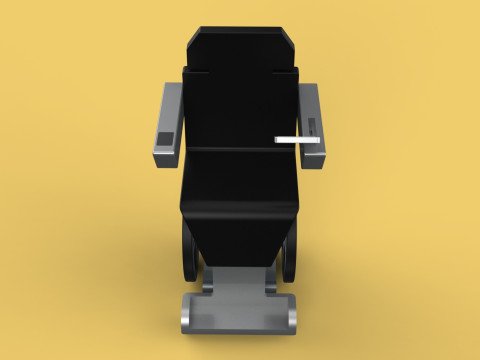 SMART WHEELCHAIR ELECTRIC AUTONOMOUS ROBOT CLIMBING STAIRS LIFT Model 3D