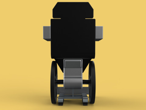 SMART WHEELCHAIR ELECTRIC AUTONOMOUS ROBOT CLIMBING STAIRS LIFT Model 3D