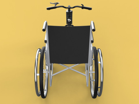 POWER ASSIST ELECTRIC MOTOR ATTACHMENT HANDCYCLE BIKE WHEELCHAIR 3D Model