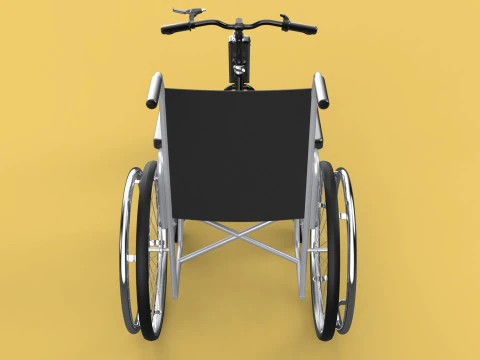 POWER ASSIST ELECTRIC MOTOR ATTACHMENT HANDCYCLE BIKE WHEELCHAIR 3D Model