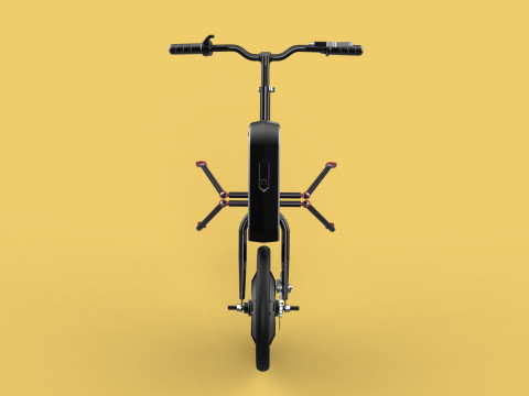 POWER ASSIST ELECTRIC MOTOR ATTACHMENT HANDCYCLE BIKE WHEELCHAIR 3D Model