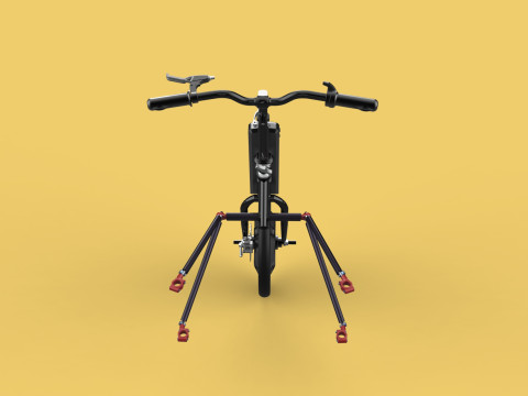 POWER ASSIST ELECTRIC MOTOR ATTACHMENT HANDCYCLE BIKE WHEELCHAIR 3D Model