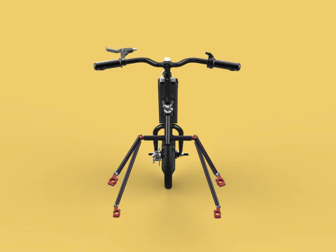 POWER ASSIST ELECTRIC MOTOR ATTACHMENT HANDCYCLE BIKE WHEELCHAIR 3D Model