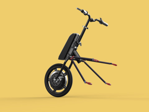 POWER ASSIST ELECTRIC MOTOR ATTACHMENT HANDCYCLE BIKE WHEELCHAIR 3D Model