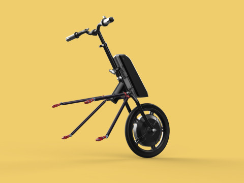 POWER ASSIST ELECTRIC MOTOR ATTACHMENT HANDCYCLE BIKE WHEELCHAIR 3D Model