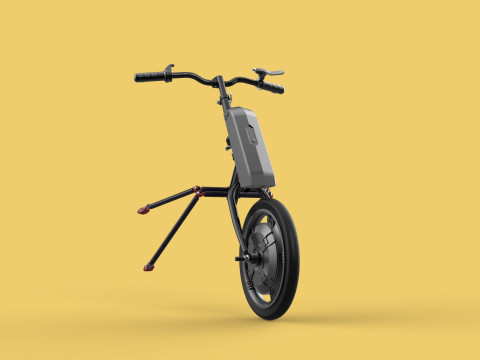 POWER ASSIST ELECTRIC MOTOR ATTACHMENT HANDCYCLE BIKE WHEELCHAIR 3D Model