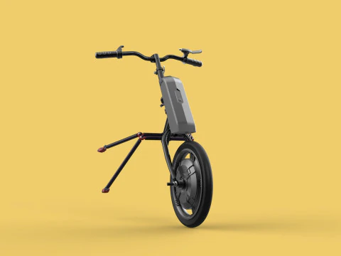 POWER ASSIST ELECTRIC MOTOR ATTACHMENT HANDCYCLE BIKE WHEELCHAIR 3D Model