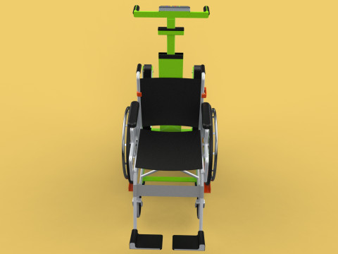 ELECTRIC STAIR CLIMBER ASSIST WHEELCHAIR CRAWLER LIFTS TROLLEY Model 3D