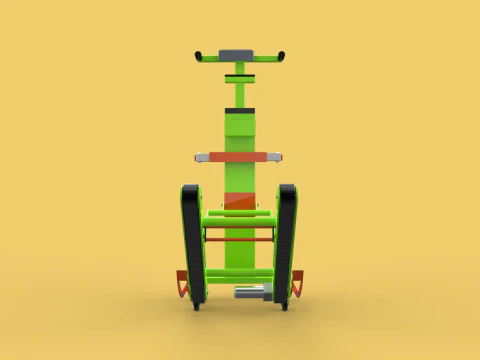 ELECTRIC STAIR CLIMBER ASSIST WHEELCHAIR CRAWLER LIFTS TROLLEY 3D Model