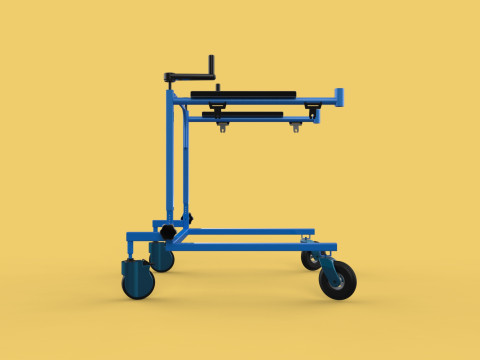 PEDIATRIC GAIT TRAINERS WALKER WALKING AIDS SEAT STAND ROLLATOR 3D Model