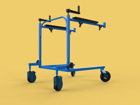 PEDIATRIC GAIT TRAINERS WALKER WALKING AIDS SEAT STAND ROLLATOR 3D Model