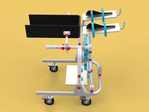 GAIT TRAINER SWING REHAB WALKING EXERCISE AIDS STAND PEDIATRIC 3Dモデル