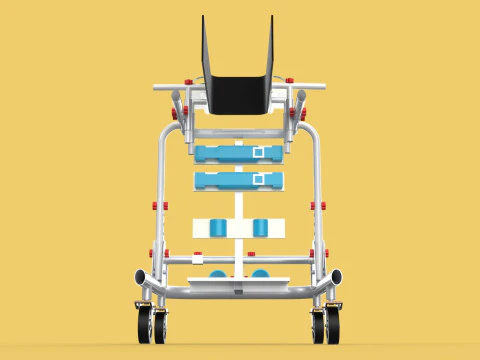 GAIT TRAINER SWING REHAB WALKING EXERCISE AIDS STAND PEDIATRIC 3D Model
