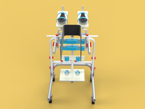 GAIT TRAINER SWING REHAB WALKING EXERCISE AIDS STAND PEDIATRIC 3Dモデル