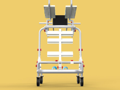 GAIT TRAINER SWING REHAB WALKING EXERCISE AIDS STAND PEDIATRIC 3Dモデル