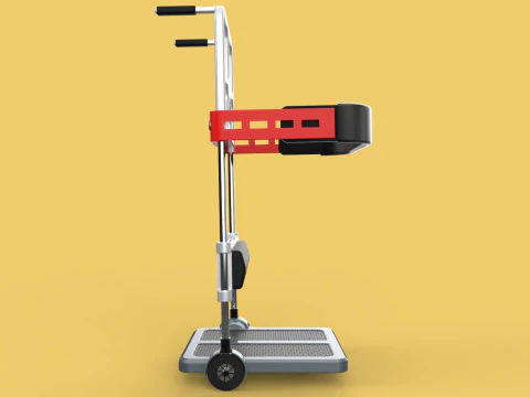 PATIENT CAREGIVER RAISER SIT STAND TRANSFER LIFT ASSIST STANDING 3D Model