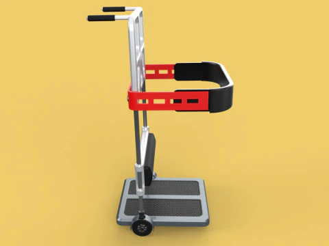 PATIENT CAREGIVER RAISER SIT STAND TRANSFER LIFT ASSIST STANDING 3D Model