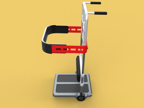 PATIENT CAREGIVER RAISER SIT STAND TRANSFER LIFT ASSIST STANDING 3Dモデル