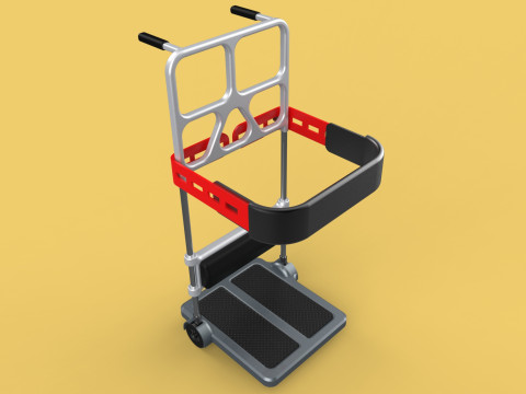 PATIENT CAREGIVER RAISER SIT STAND TRANSFER LIFT ASSIST STANDING 3Dモデル