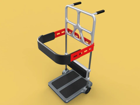 PATIENT CAREGIVER RAISER SIT STAND TRANSFER LIFT ASSIST STANDING 3D Model
