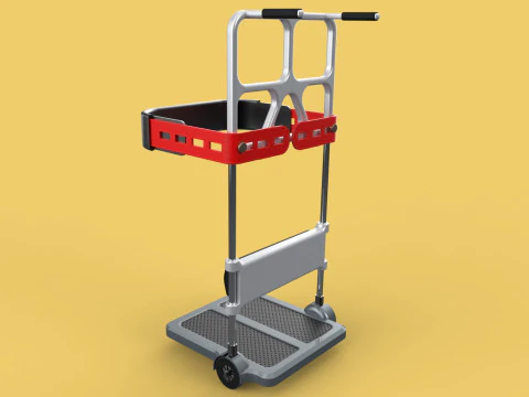 PATIENT CAREGIVER RAISER SIT STAND TRANSFER LIFT ASSIST STANDING 3D Model