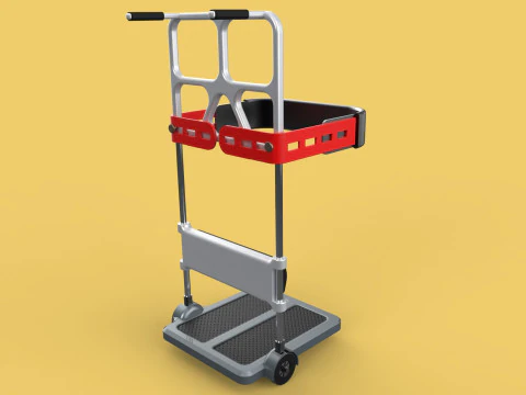 PATIENT CAREGIVER RAISER SIT STAND TRANSFER LIFT ASSIST STANDING 3D Model