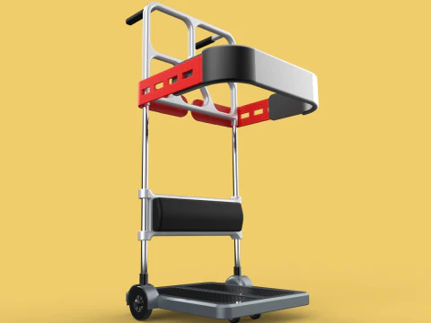PATIENT CAREGIVER RAISER SIT STAND TRANSFER LIFT ASSIST STANDING 3D Model