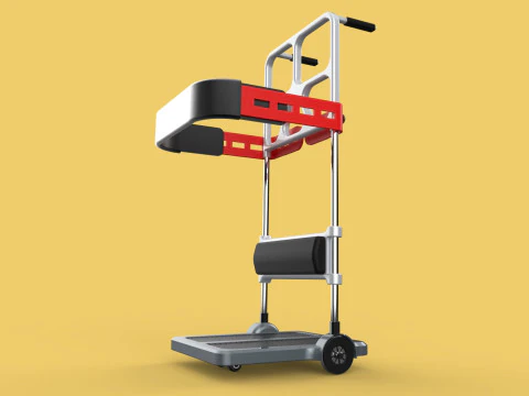 PATIENT CAREGIVER RAISER SIT STAND TRANSFER LIFT ASSIST STANDING 3D Model