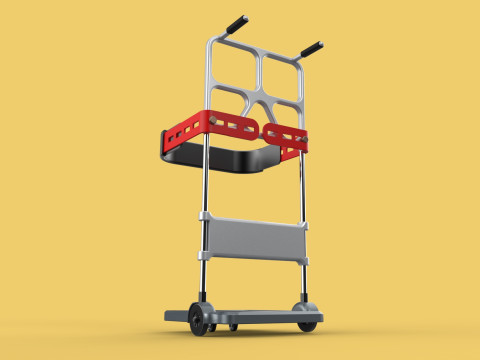 PATIENT CAREGIVER RAISER SIT STAND TRANSFER LIFT ASSIST STANDING 3Dモデル
