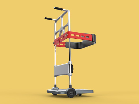 PATIENT CAREGIVER RAISER SIT STAND TRANSFER LIFT ASSIST STANDING 3Dモデル