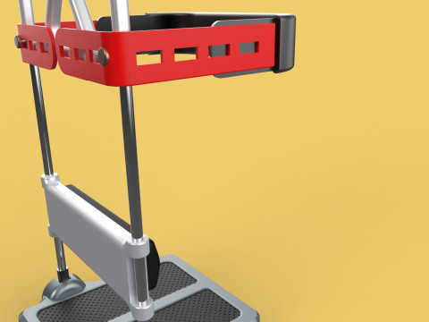 PATIENT CAREGIVER RAISER SIT STAND TRANSFER LIFT ASSIST STANDING 3Dモデル