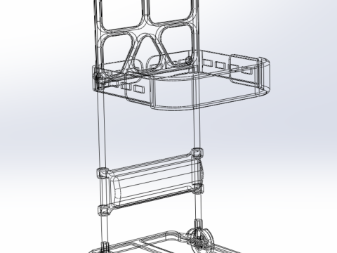 PATIENT CAREGIVER RAISER SIT STAND TRANSFER LIFT ASSIST STANDING 3Dモデル