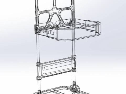 PATIENT CAREGIVER RAISER SIT STAND TRANSFER LIFT ASSIST STANDING 3D Model