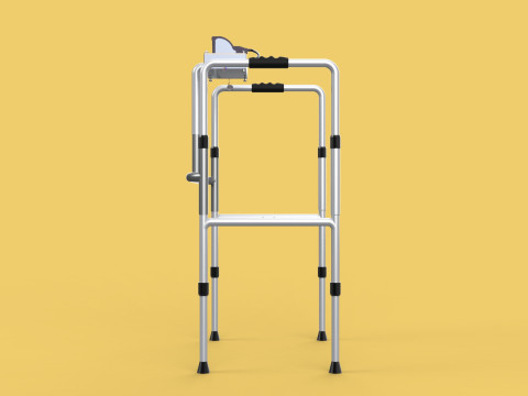 SMART WALKER AID SENSOR BLIND PEOPLE VISUAL MOBILITY IMPAIRMENT Modelo 3D